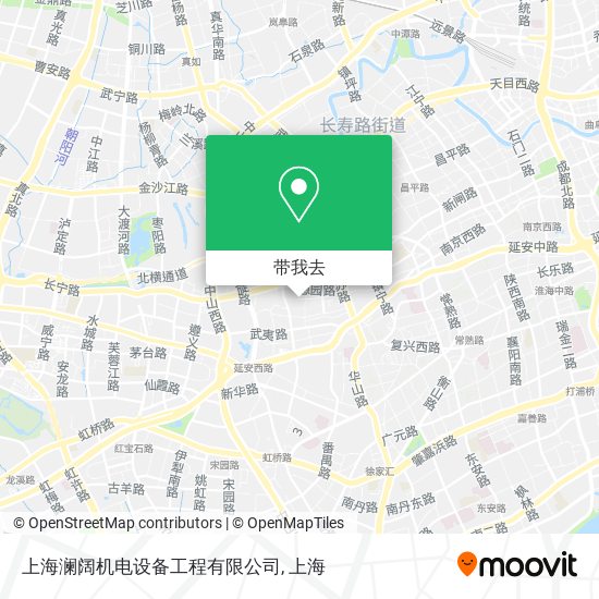 上海澜阔机电设备工程有限公司地图