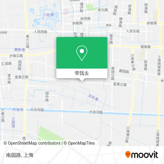 南园路地图
