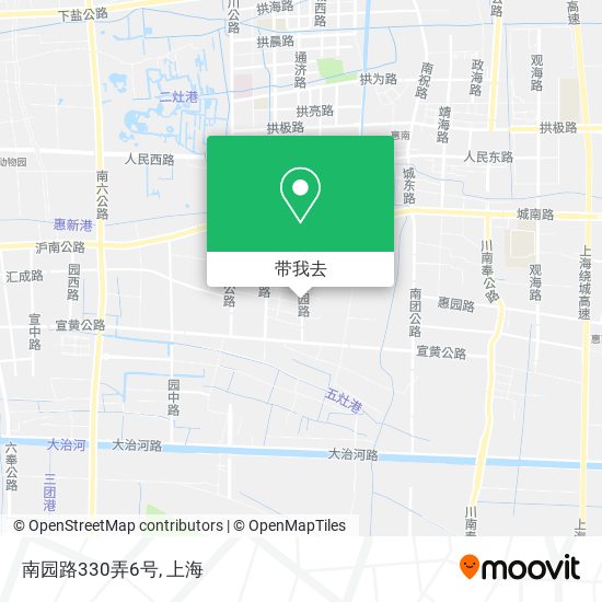 南园路330弄6号地图