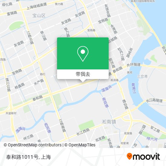 泰和路1011号地图