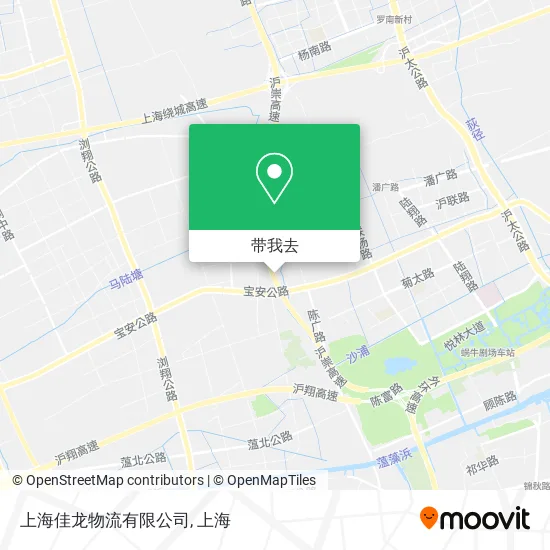 上海佳龙物流有限公司地图