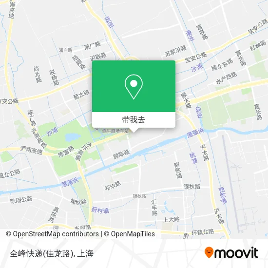 全峰快递(佳龙路)地图