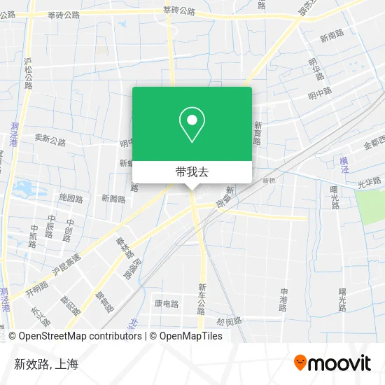 新效路地图