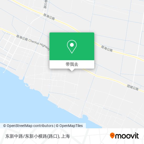 东新中路/东新小横路(路口)地图