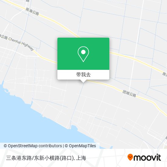 三条港东路/东新小横路(路口)地图