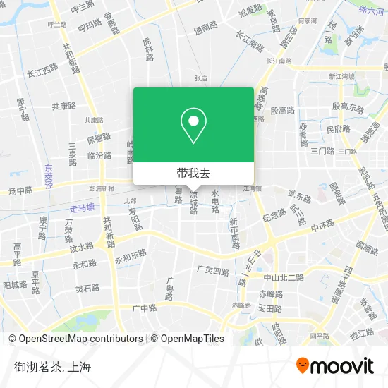 御沏茗茶地图