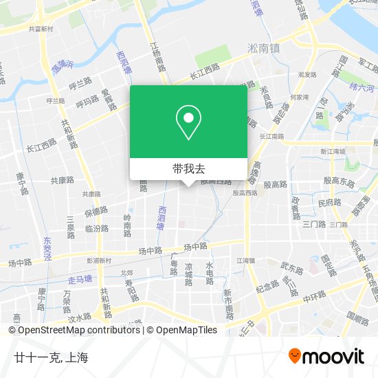 廿十一克地图