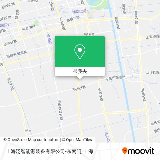 上海泛智能源装备有限公司-东南门地图