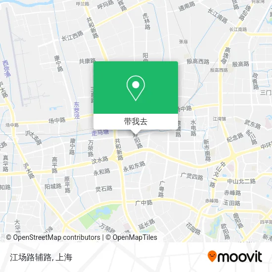 江场路辅路地图