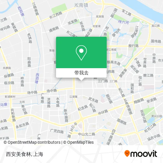 西安美食林地图