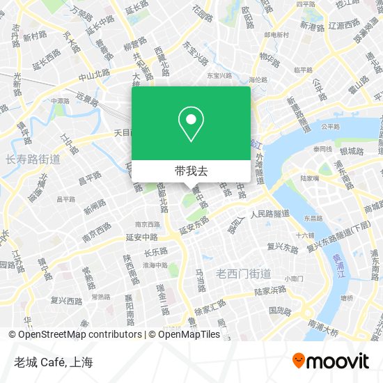 老城 Café地图
