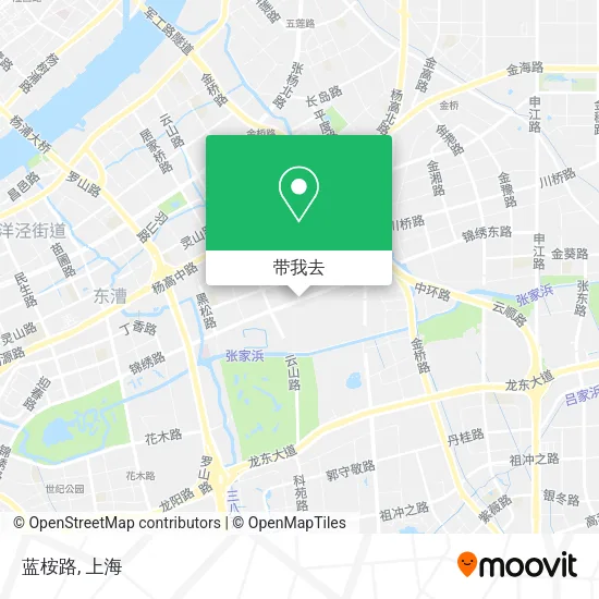 蓝桉路地图