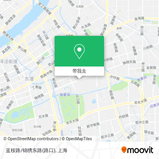 蓝桉路/锦绣东路(路口)地图