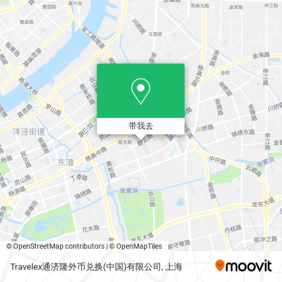 Travelex通济隆外币兑换(中国)有限公司地图