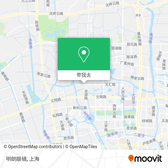 明朗眼镜地图