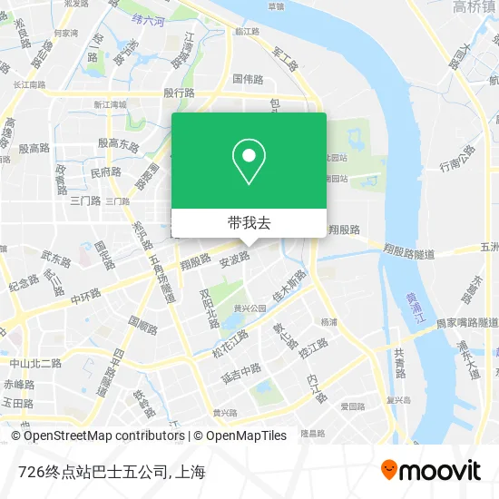 726终点站巴士五公司地图
