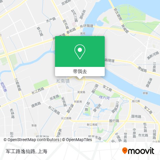 军工路逸仙路地图