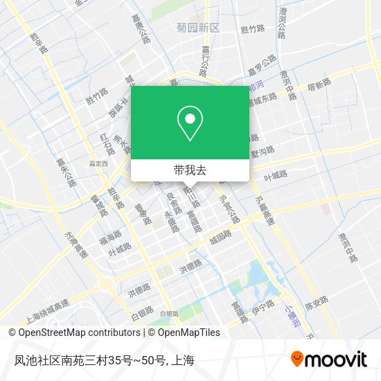 凤池社区南苑三村35号~50号地图