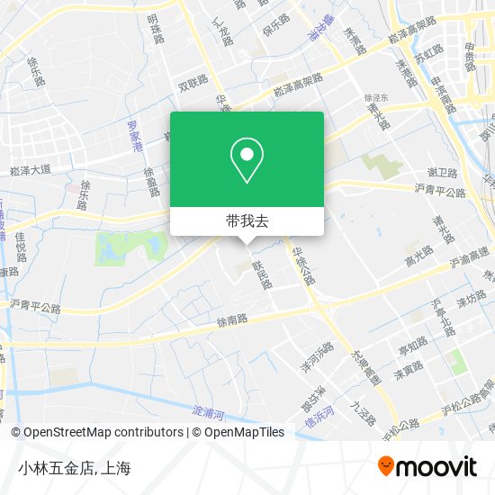 小林五金店地图