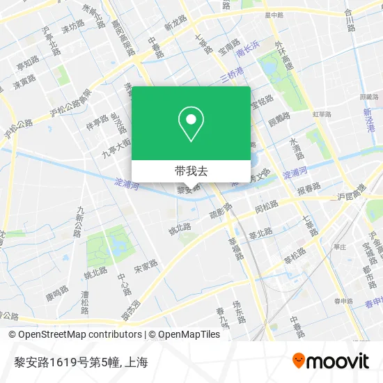 黎安路1619号第5幢地图