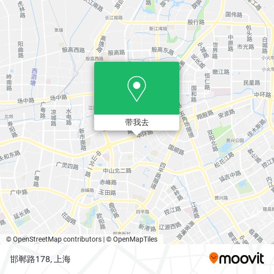 邯郸路178地图