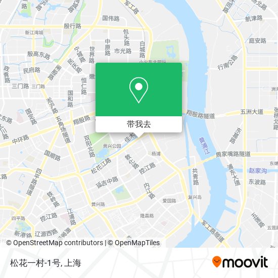 松花一村-1号地图