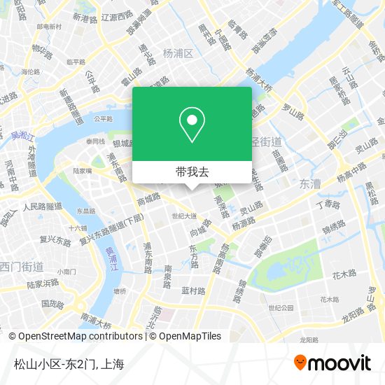 松山小区-东2门地图