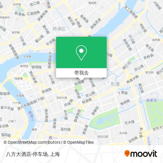 八方大酒店-停车场地图