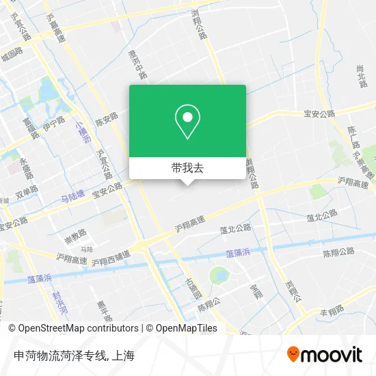 申菏物流菏泽专线地图