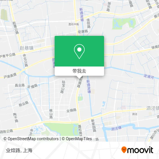 业煌路地图