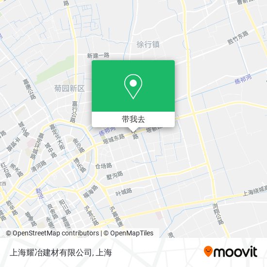 上海耀冶建材有限公司地图