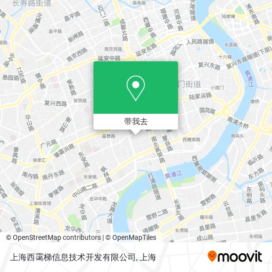 上海西霭梯信息技术开发有限公司地图