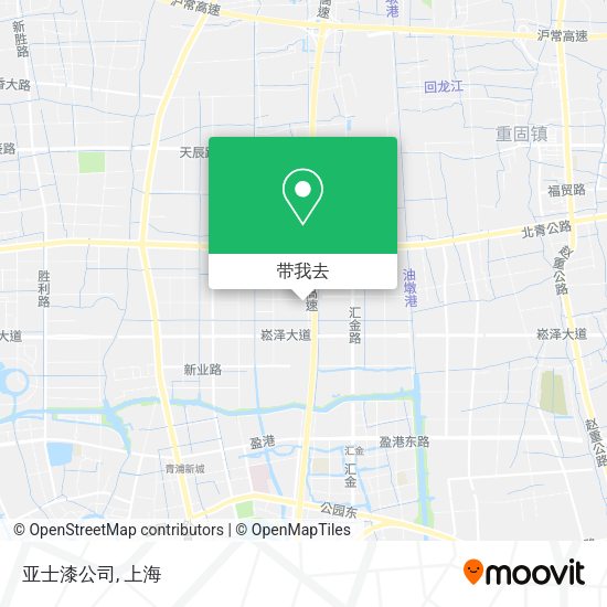 亚士漆公司地图