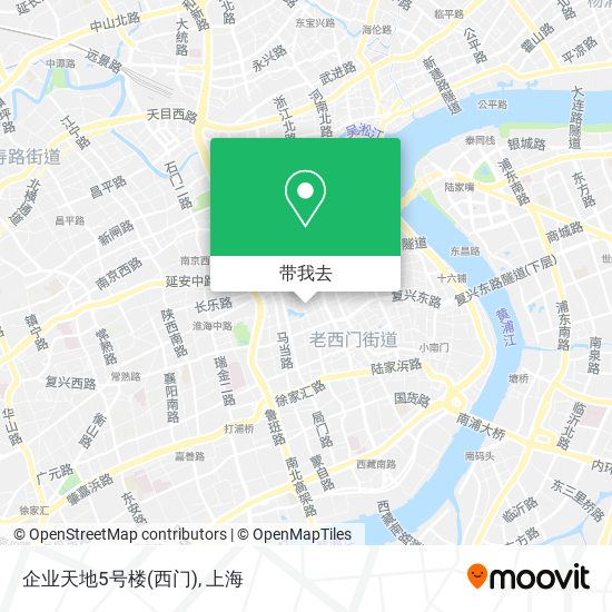 企业天地5号楼(西门)地图