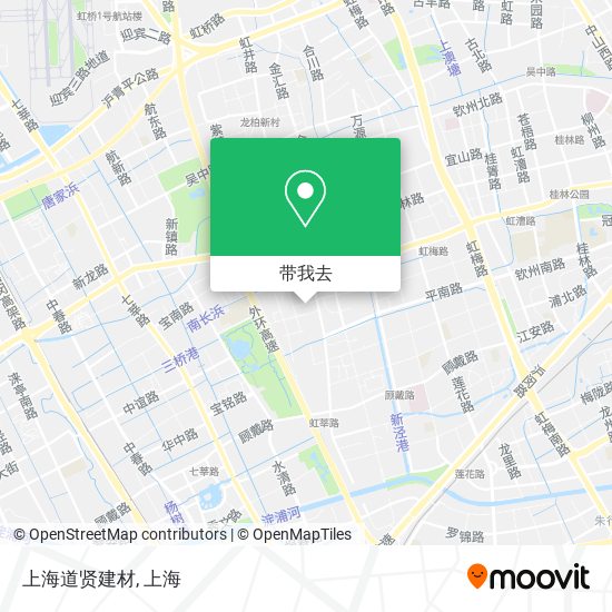 上海道贤建材地图