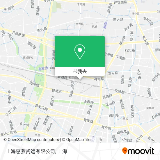 上海惠燕货运有限公司地图