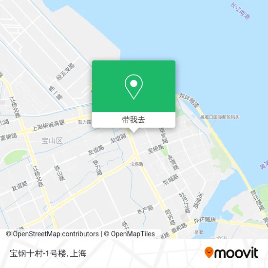 宝钢十村-1号楼地图