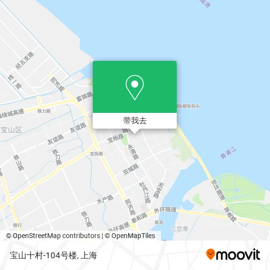 宝山十村-104号楼地图