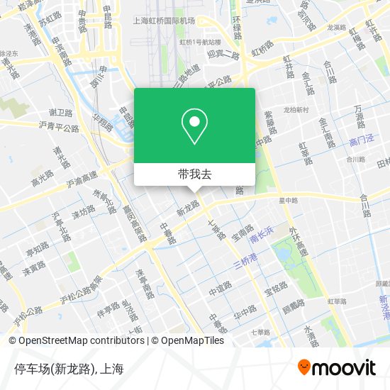 停车场(新龙路)地图