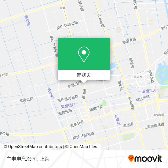 广电电气公司地图