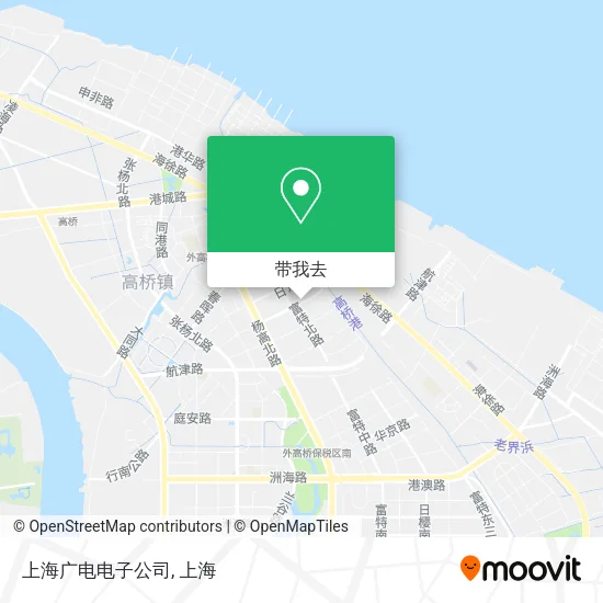 上海广电电子公司地图