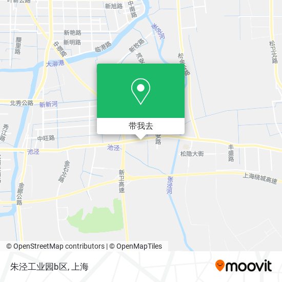 朱泾工业园b区地图