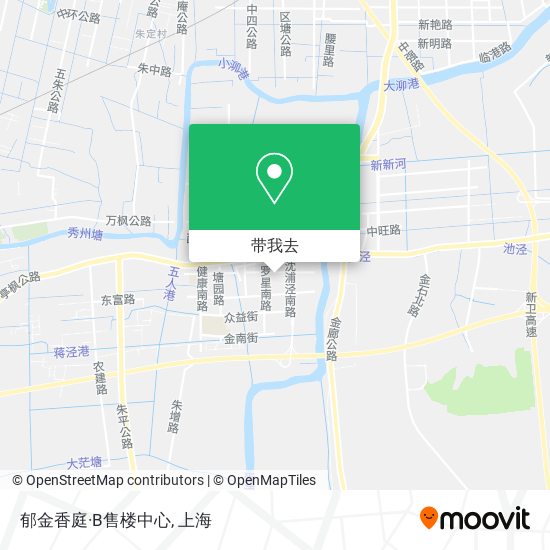 郁金香庭·B售楼中心地图