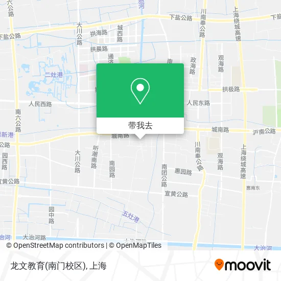 龙文教育(南门校区)地图