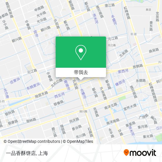 一品香酥饼店地图