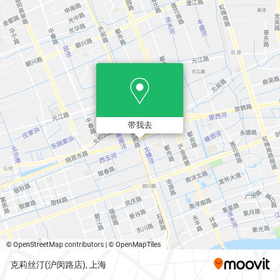 克莉丝汀(沪闵路店)地图