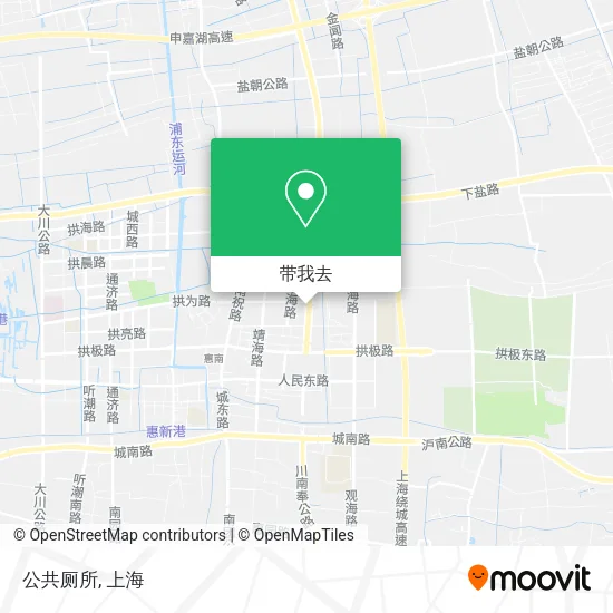 公共厕所地图