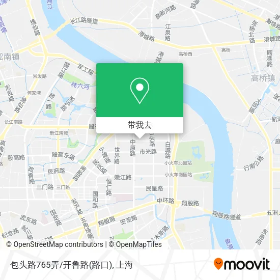 包头路765弄/开鲁路(路口)地图