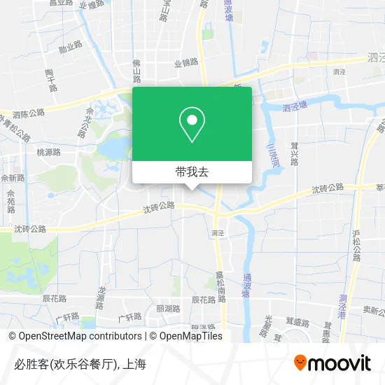 必胜客(欢乐谷餐厅)地图