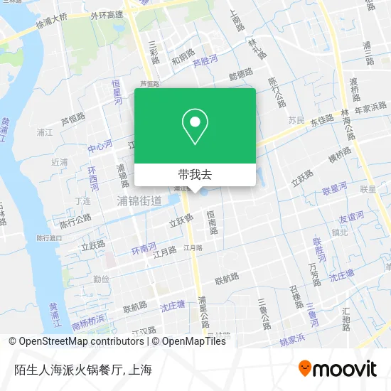 陌生人海派火锅餐厅地图